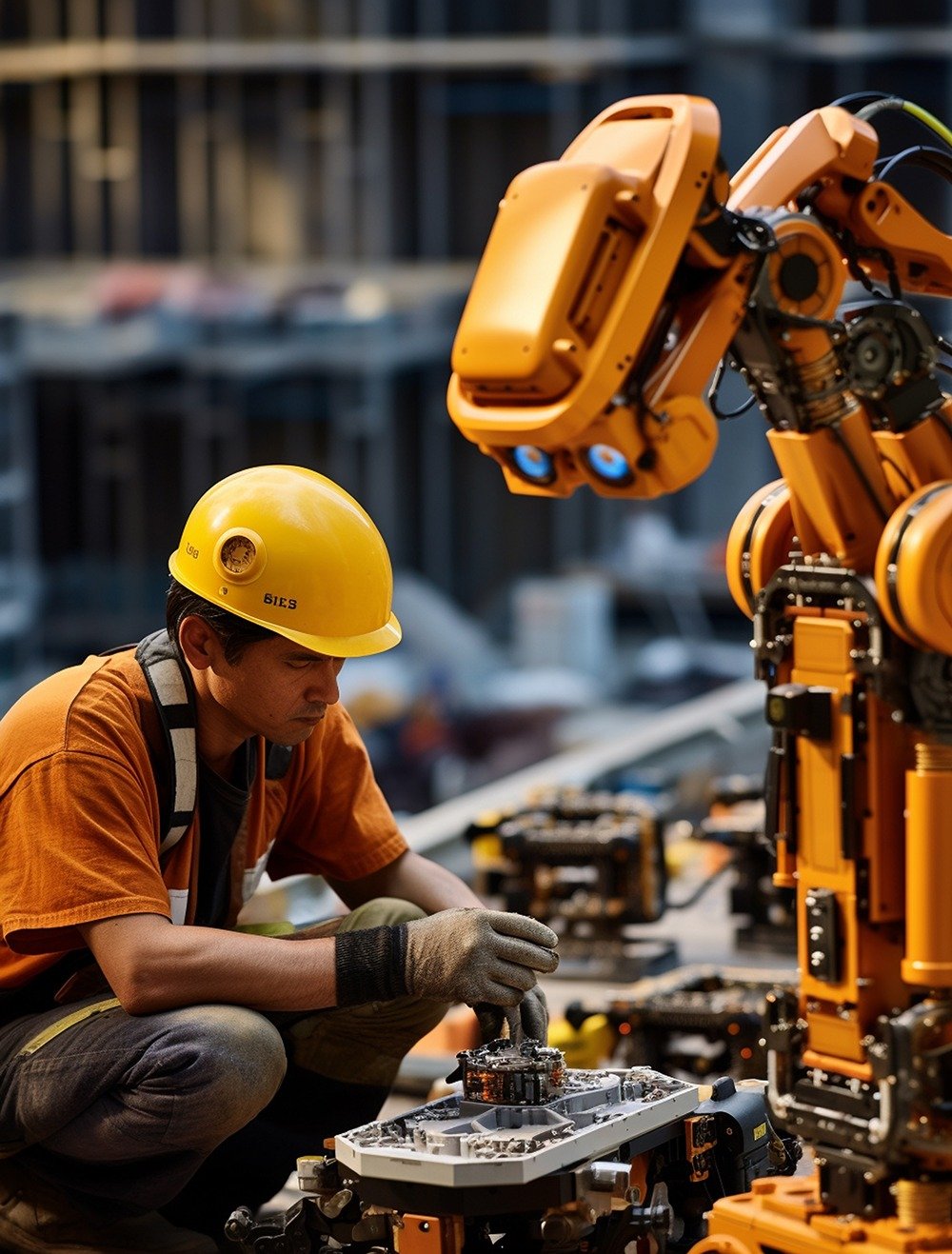 ordinary human job performed by robot